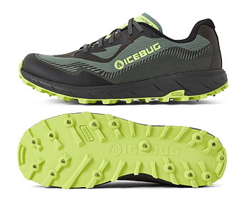 Icebug Pytho7 Men BUGrip, LaurelGreen/GreenGlow