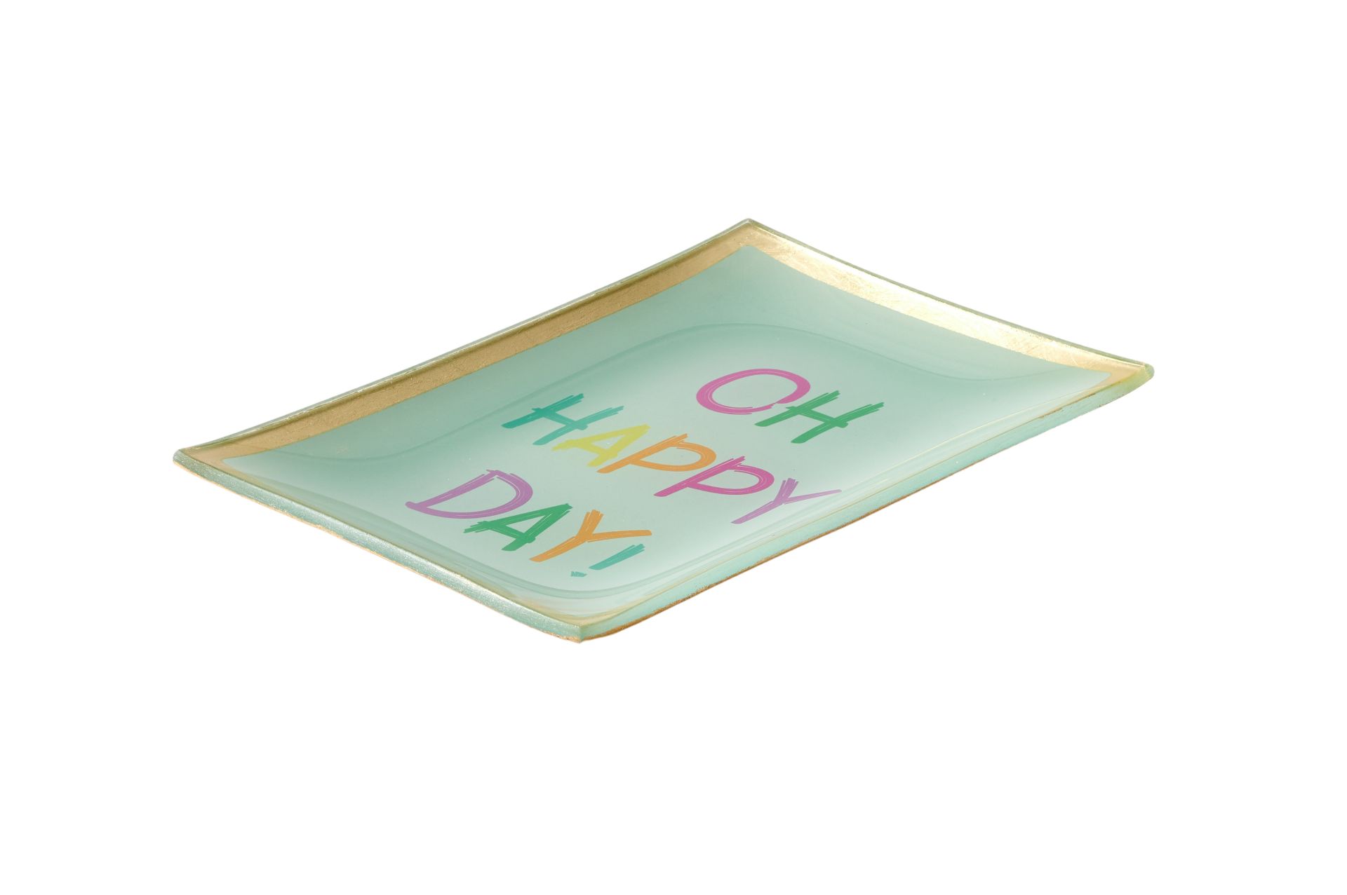 Glass plate "Oh happy day" - 2