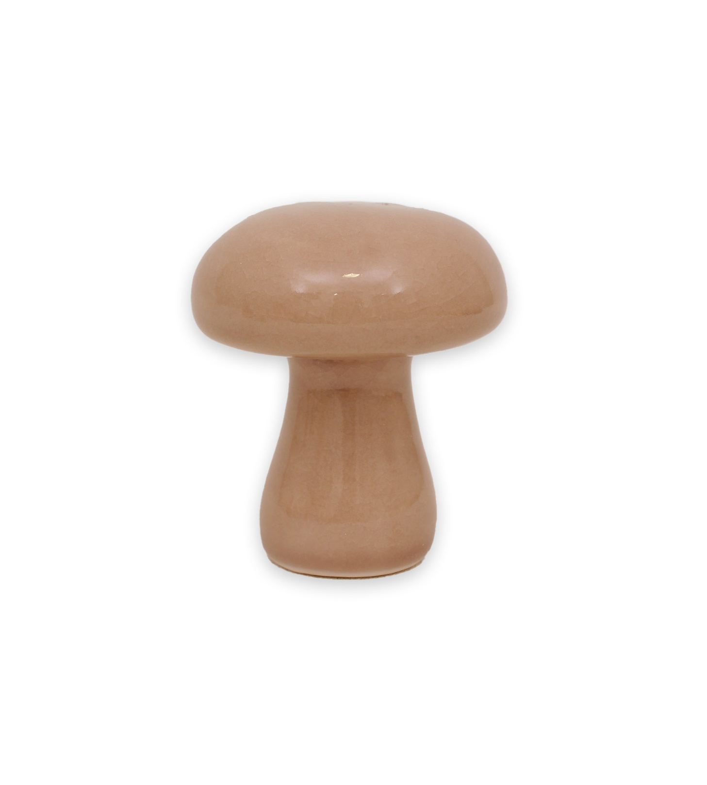 Svamp beige i keramik 7,2 cm