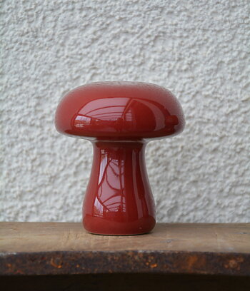 Svamp hallon i keramik 7,2 cm