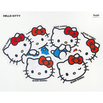Hello Kitty Tygmärken - 7,5 cm
