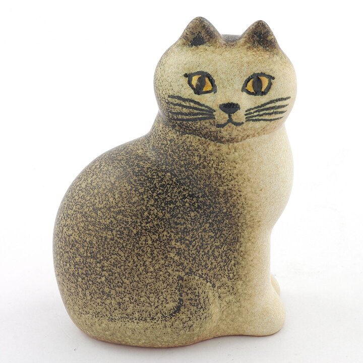 Lisa Larson (1995) Early Production Cat Måns Mini 10 cm (4)