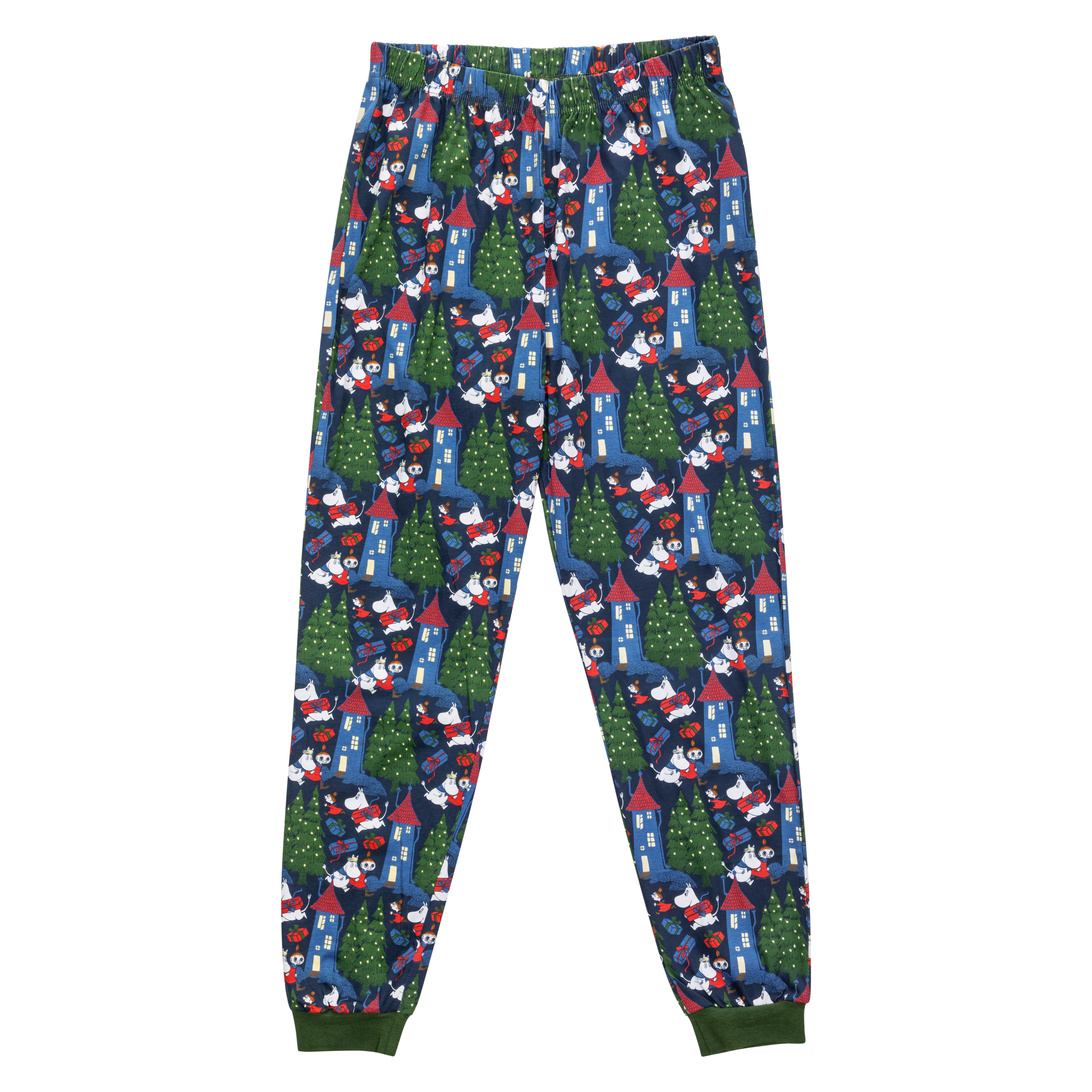 Pyjamas Mumin Rusch Dam - Mörkblå - 4