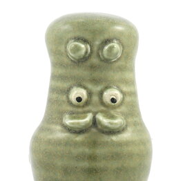 Lisa Larson (Large Zoo 1965) Honest Hippo (Green) 18/9 cm (3)