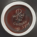 Carl-Harry Stålhane (SYM 1959) Brown Swelling Vase 11 cm