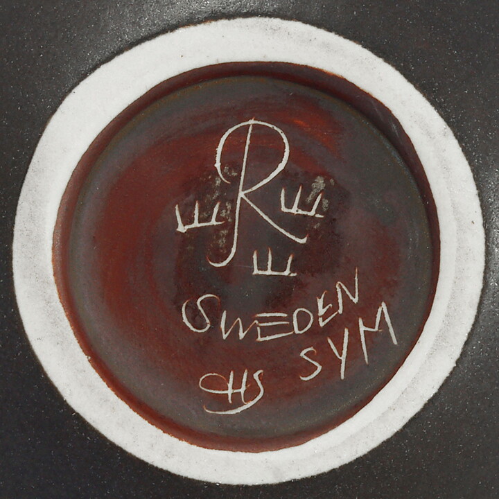 Carl-Harry Stålhane (SYM 1959) Brown Swelling Vase 11 cm