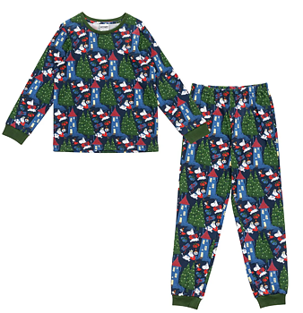 Pyjamas Mumin Rusch - Mörkblå