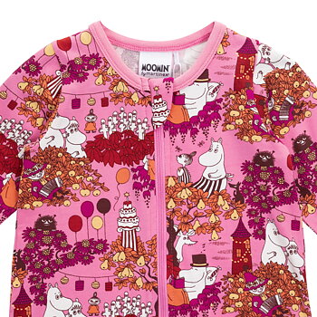 Pyjamas Mumin Skördefest - Rosa