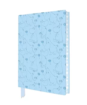 Moomin and Flowers Artisan Art Notebook