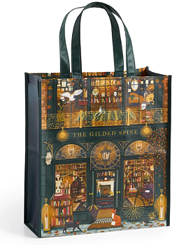 The Gilded Spine : Shoppingbag i Non-Woven