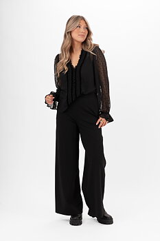Capri Collection Whitney Blouse Black