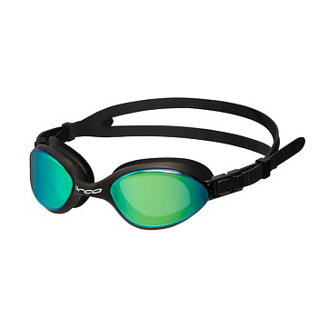 ORCA Killa 180 Swimming Goggles - Black - Mirrored Lenses