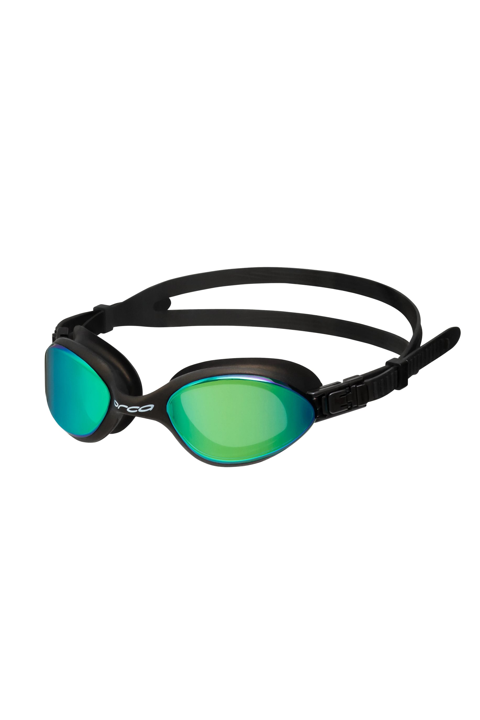 ORCA Killa 180 Swimming Goggles - Black - Mirrored Lenses - 2