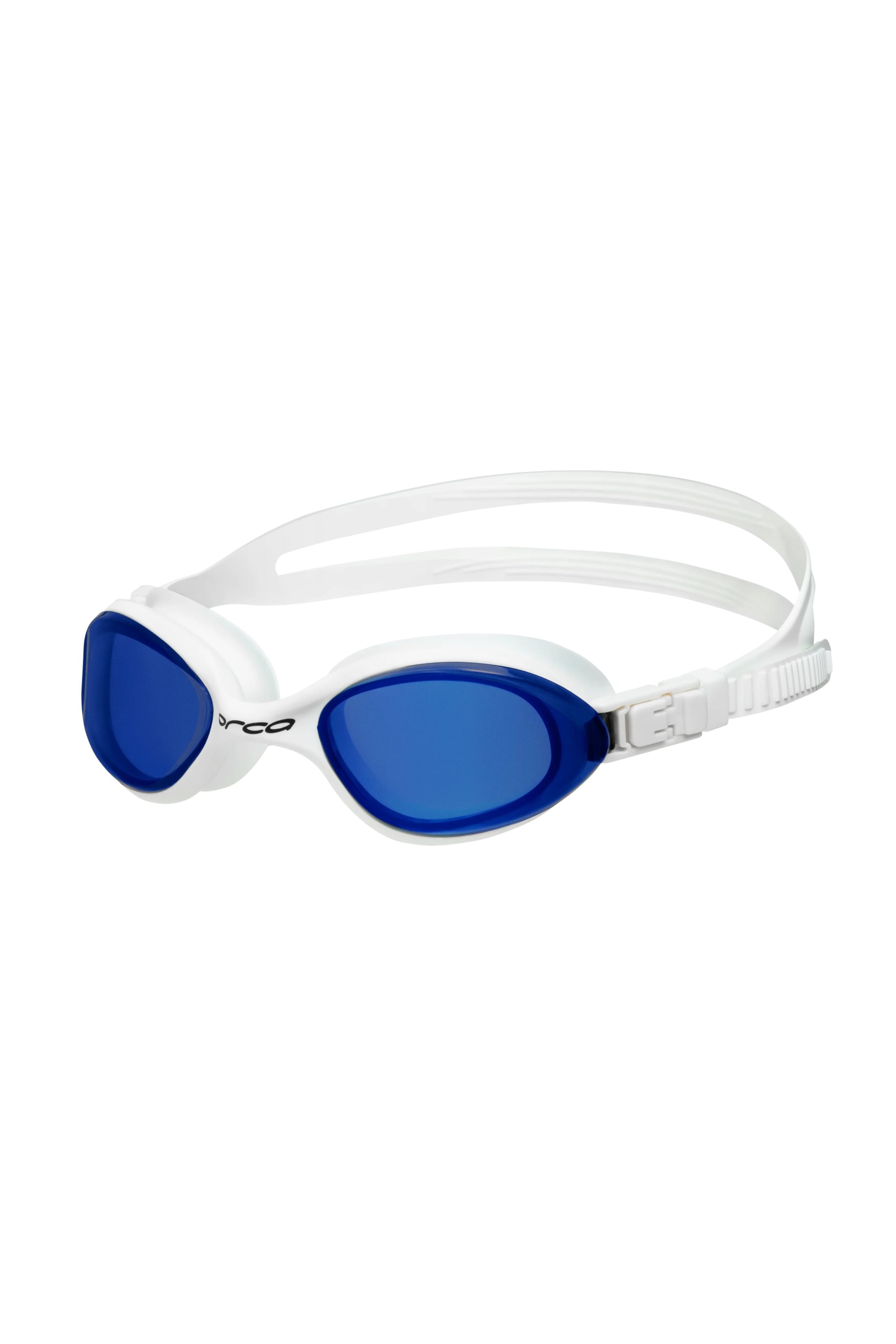 ORCA Killa 180 Swimming Goggles - White - Mirrored Lenses - 2