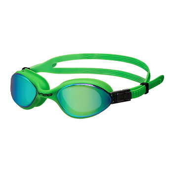 ORCA Killa 180 Swimming Goggles - Green - Mirrored Lenses
