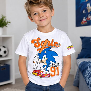 Sonic T-shirt Vit