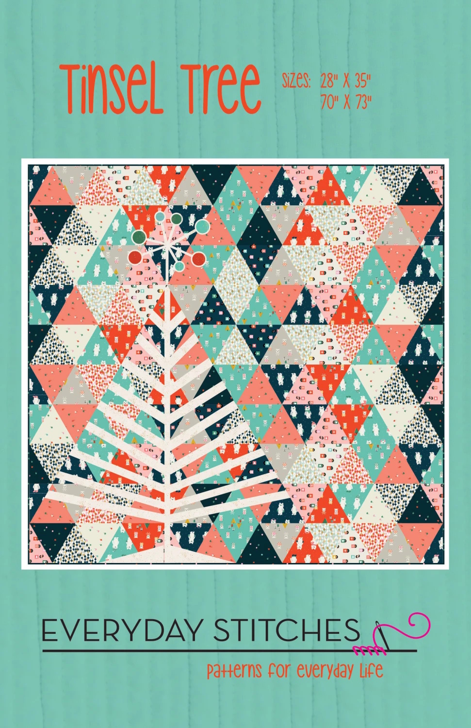 Mönster: Tinsel Tree - Lapptäcke