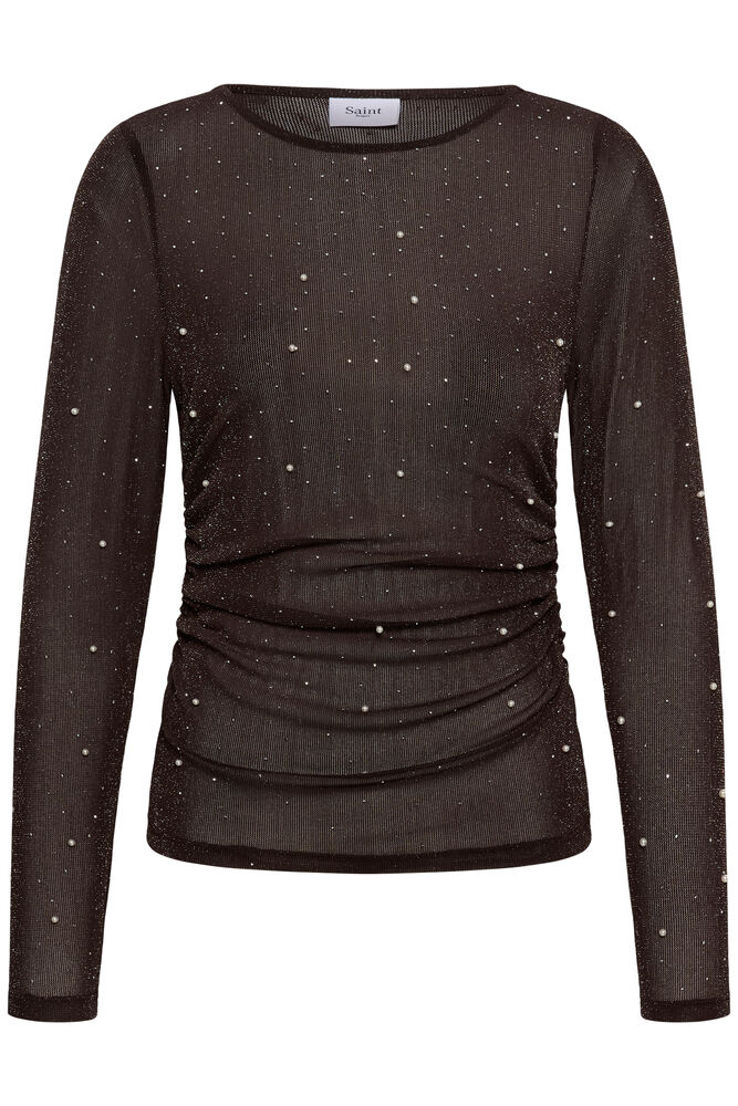 Saint Tropez Maisie Blouse Brown - 2