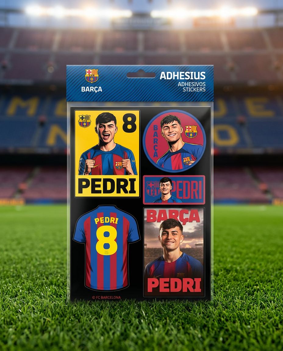 FC Barcelona Klistermärken Pedri