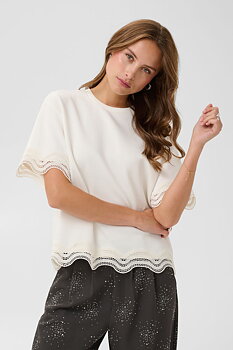 Saint Tropez Umila T-shirt Ice White