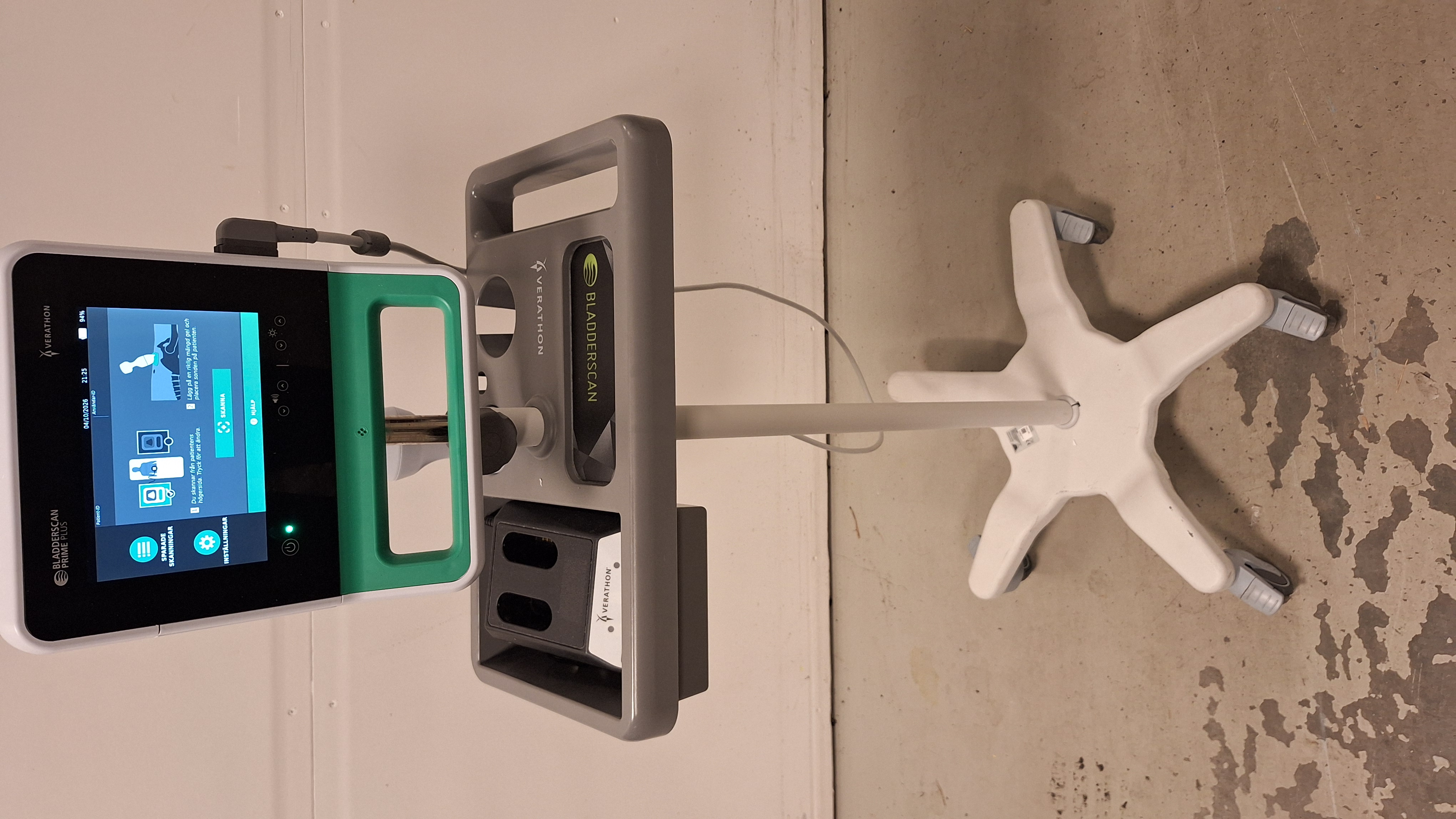 BladderScan Prime Plus Med Rullstativ  - Begagnad