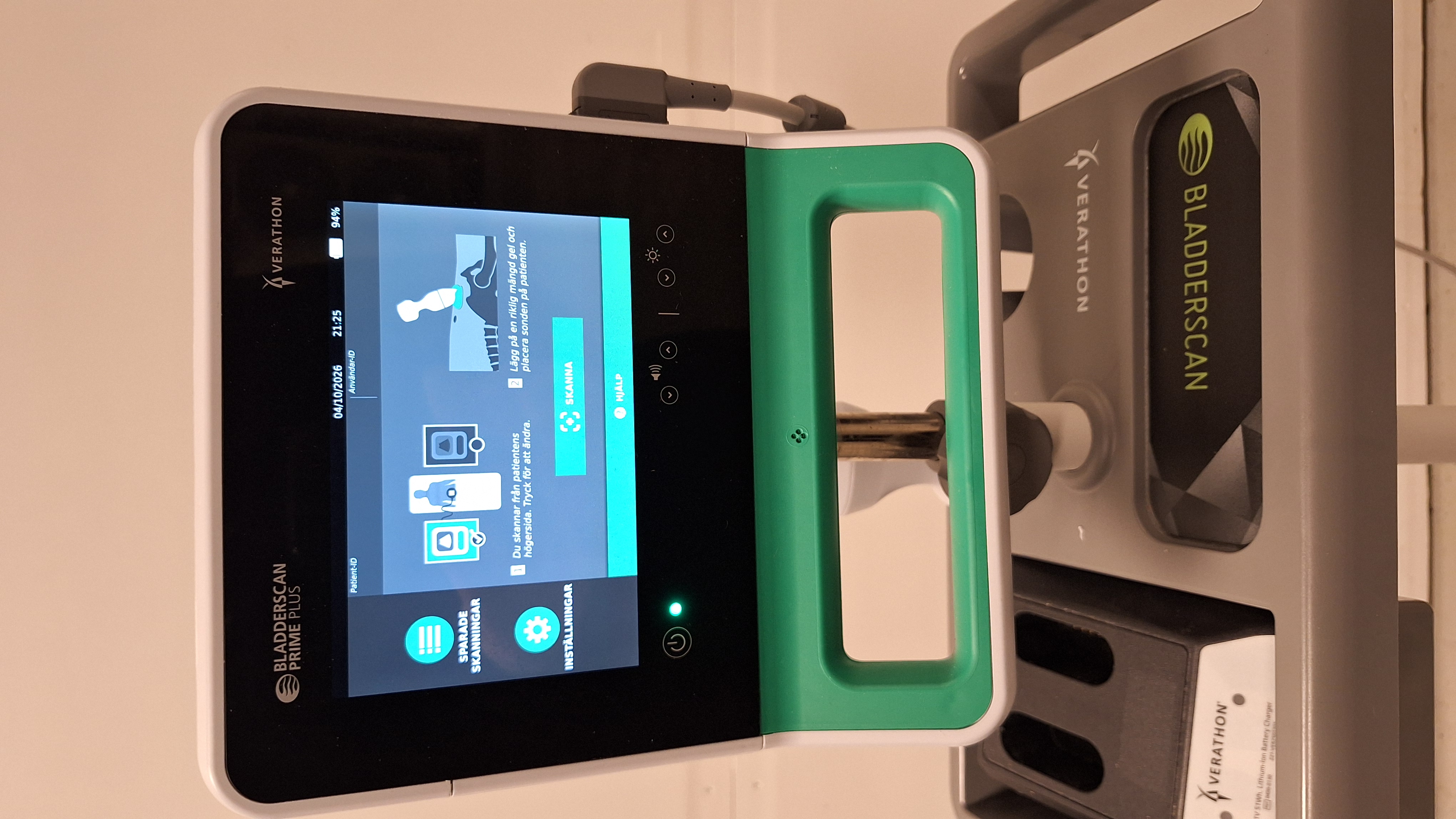 BladderScan Prime Plus Med Rullstativ  - Begagnad - 2