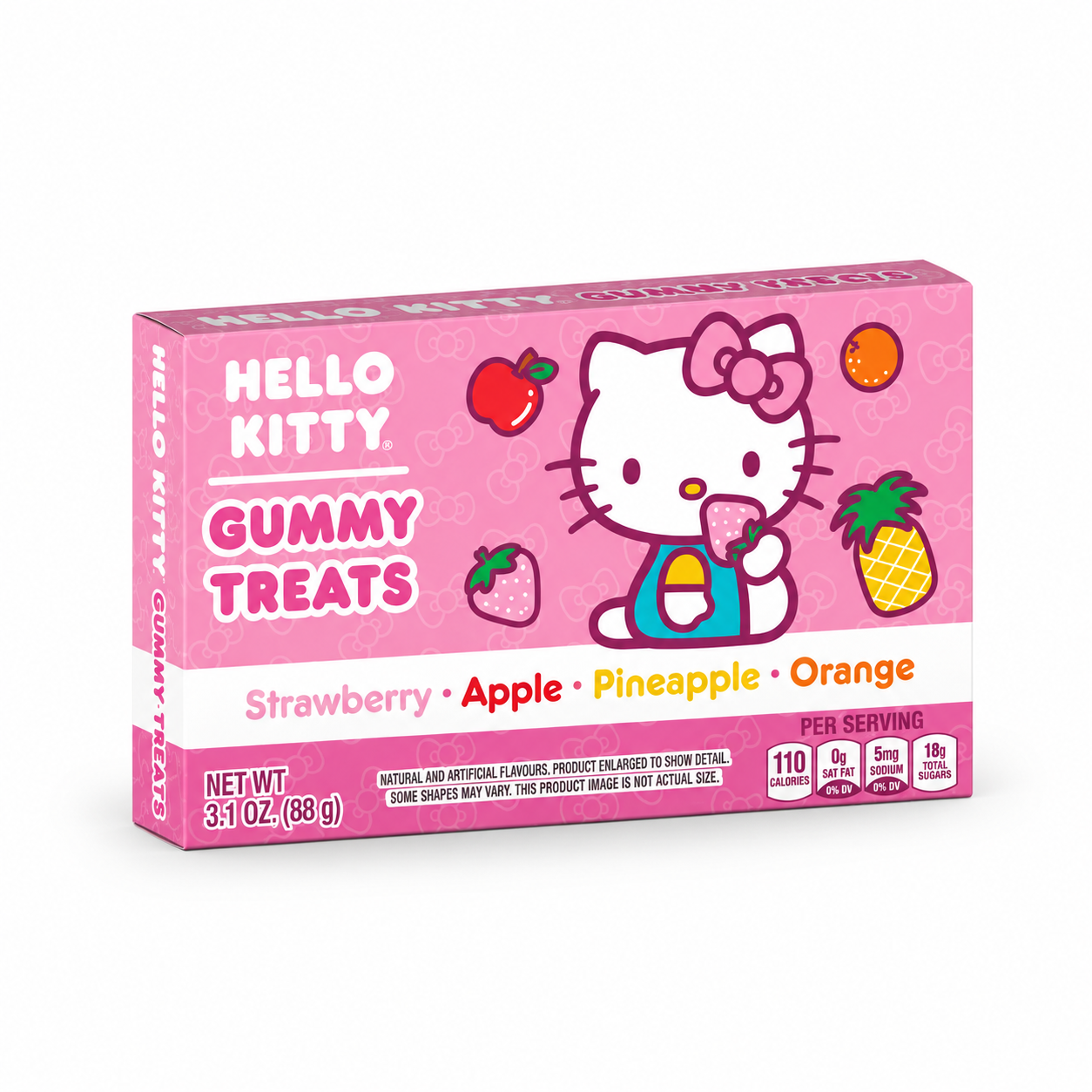 Hello Kitty Gummy Treats Fruit 88 г