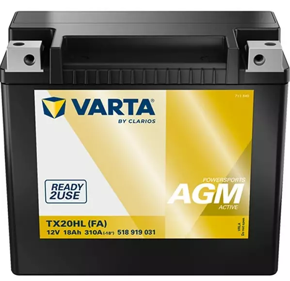 VARTA TX20HL (FA) 18Ah 310A 175x87x154 -  +