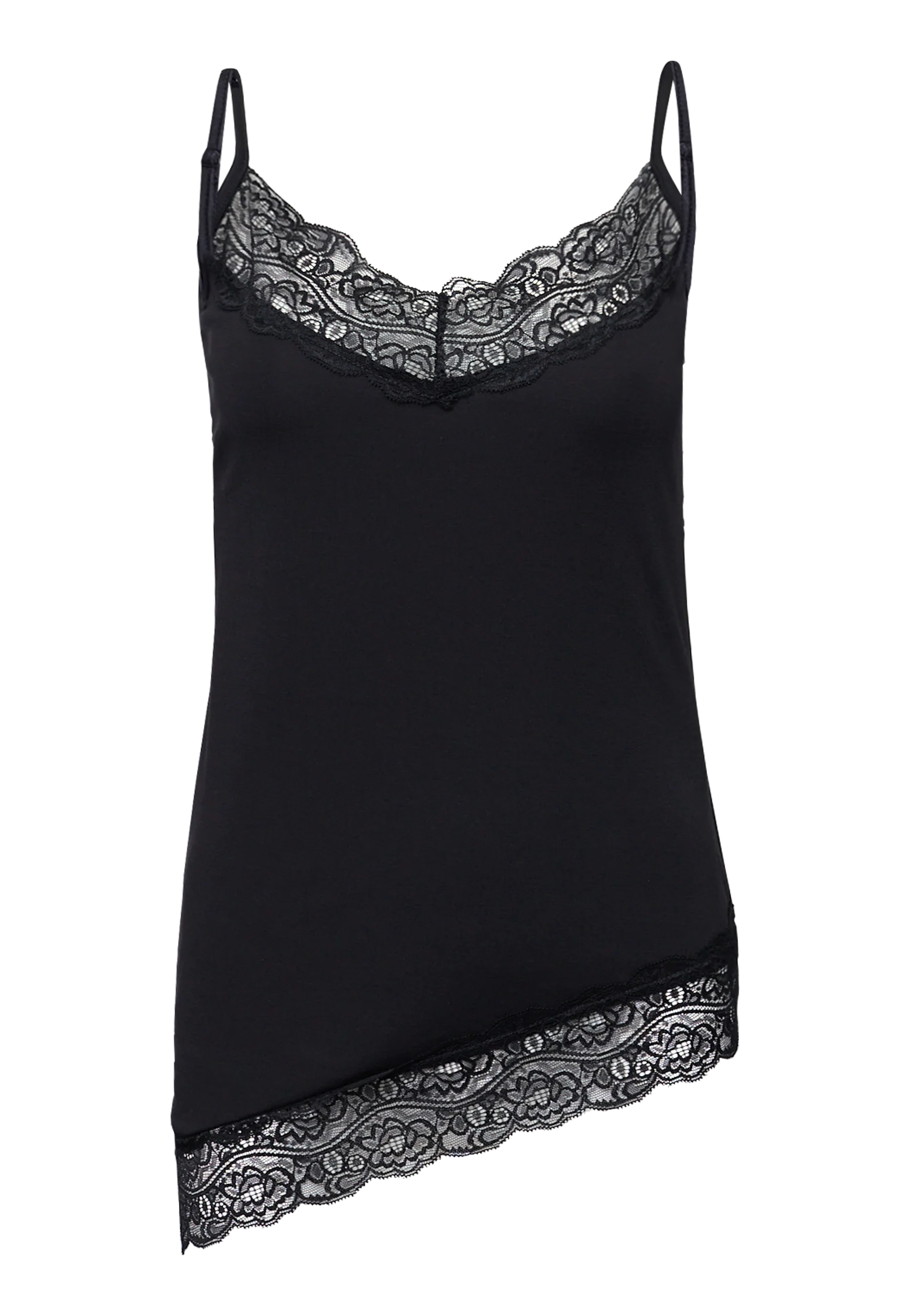 Vumi Long Spetslinne - Black - Sisters Point - 4