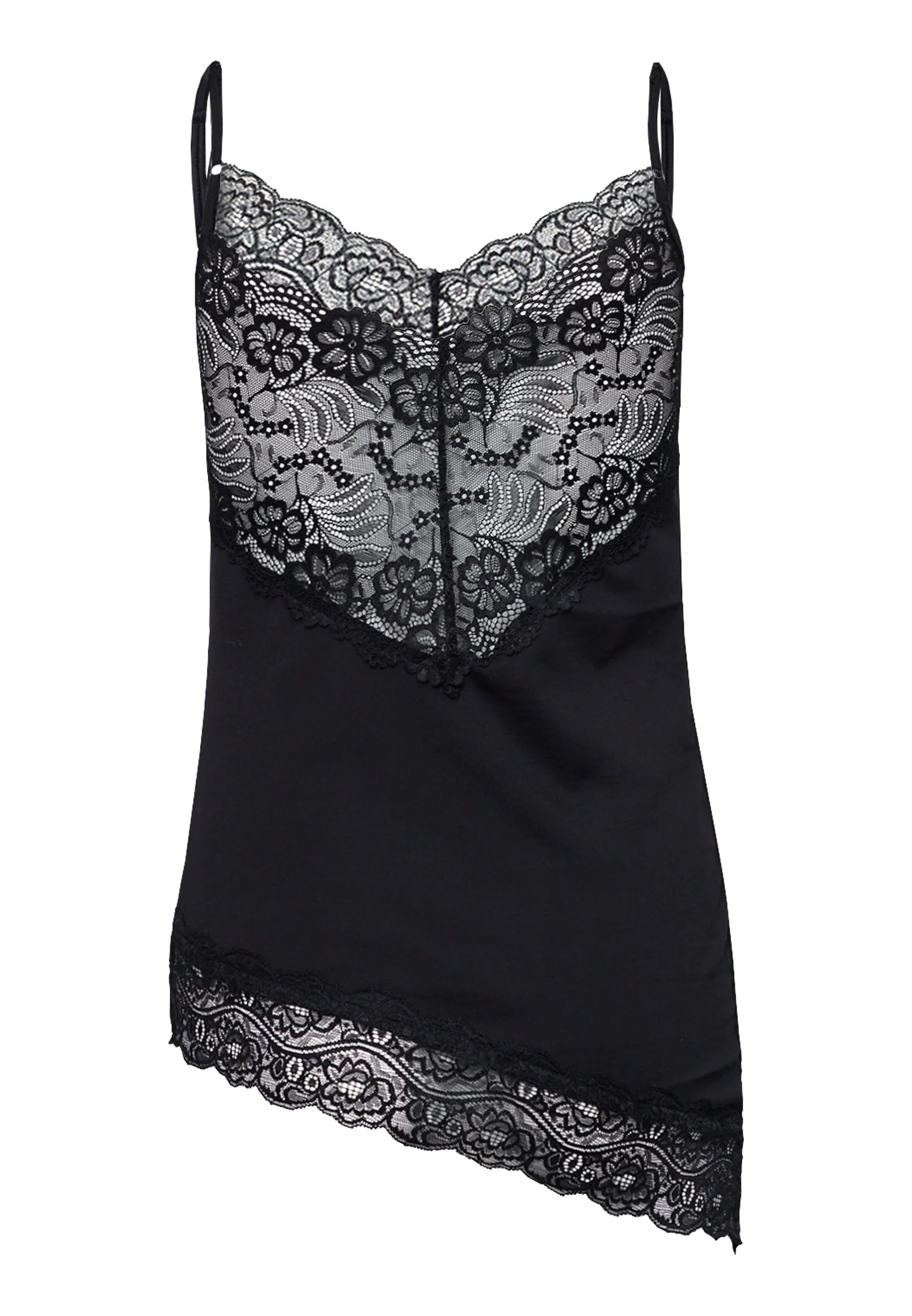 Vumi Long Spetslinne - Black - Sisters Point - 5