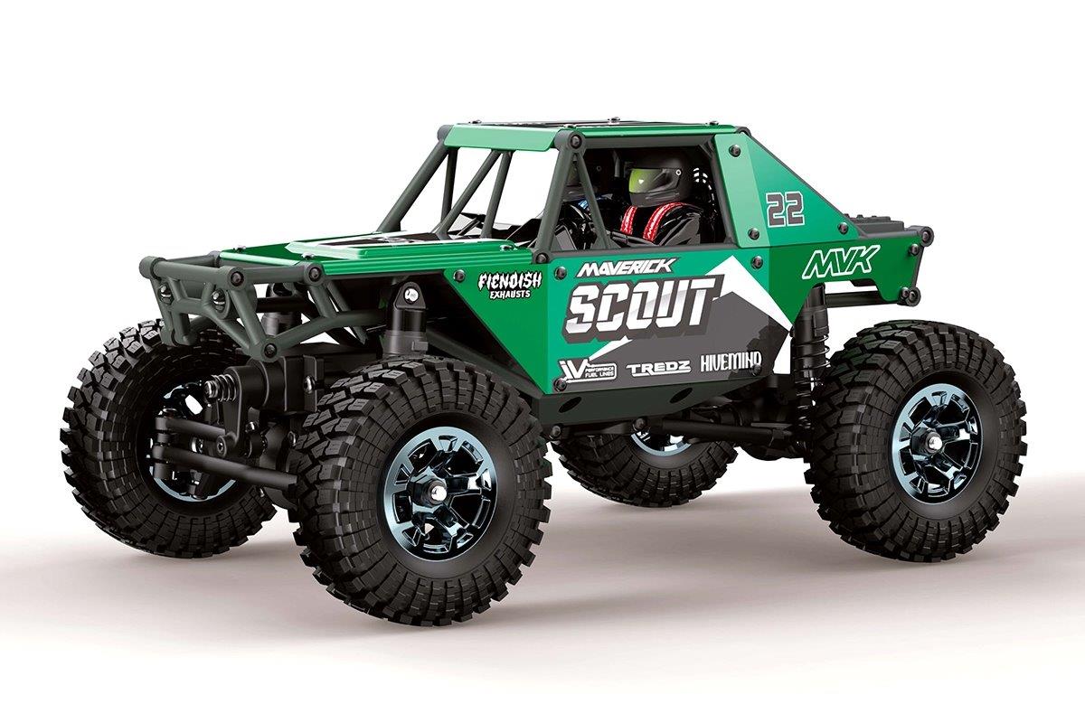 HPI Scout-24 1/24th Rock Crawler - Green