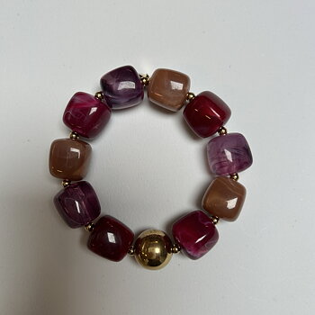 Bracelet bordeaux