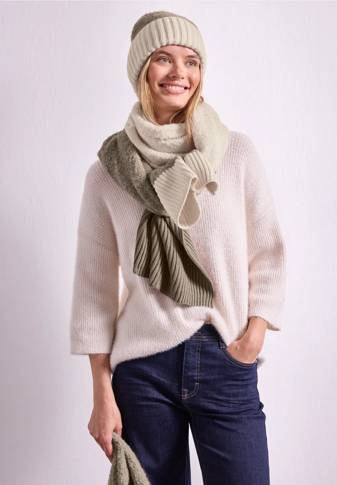 OP Beanie Boucle Mix Set - Muddy Mocha - Street One