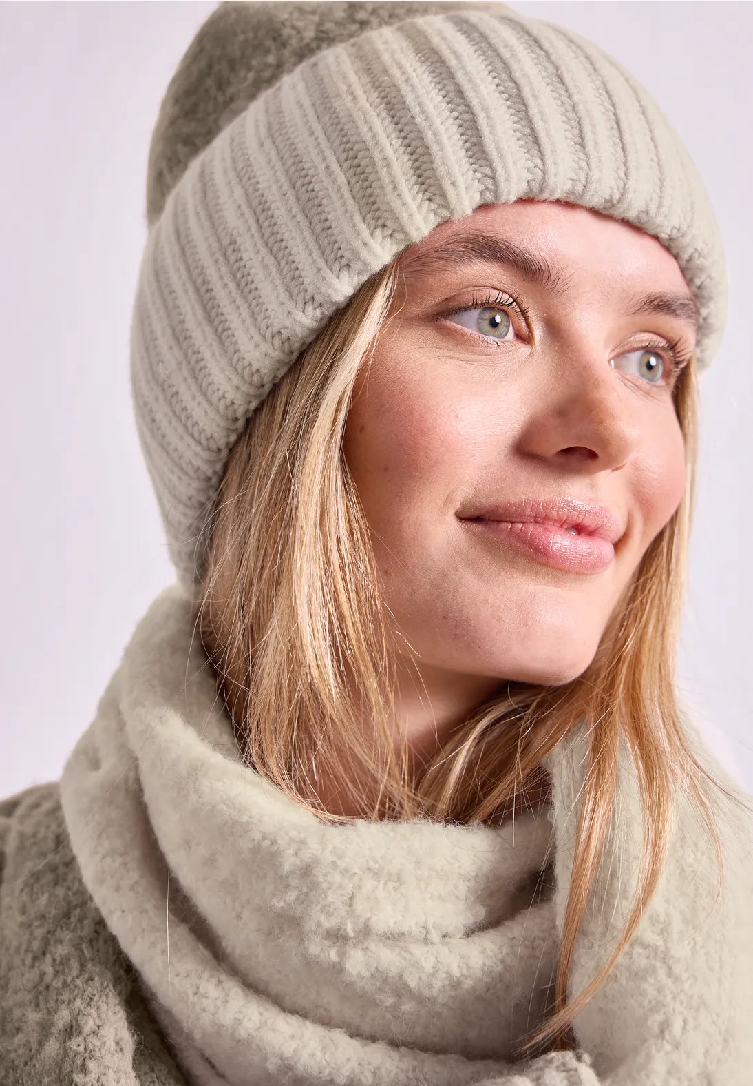 OP Beanie Boucle Mix Set - Muddy Mocha - Street One