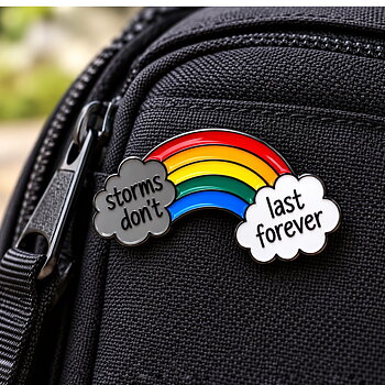 Storms don't last forever pin