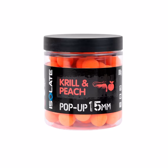 Shimano Bait Isolate Pop-up Krill & Peach Orange
