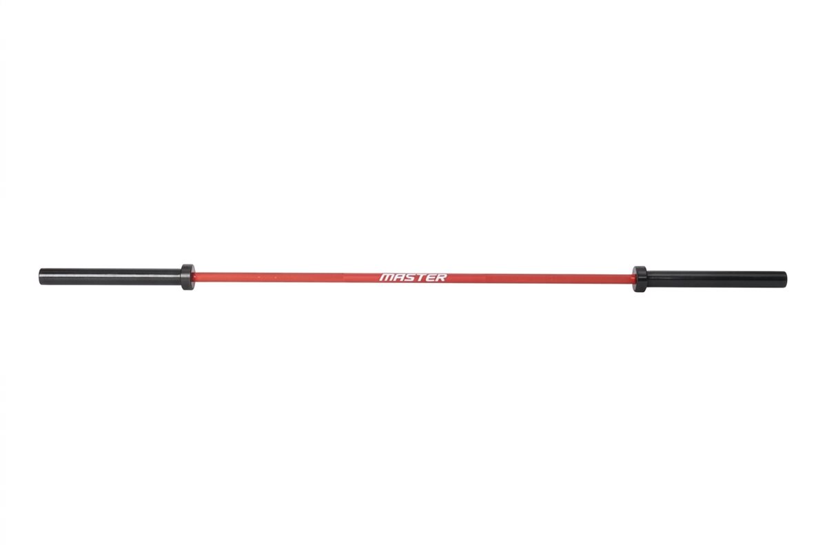 Master Internationell Skivstång Bronze 220 cm, Röd - 2