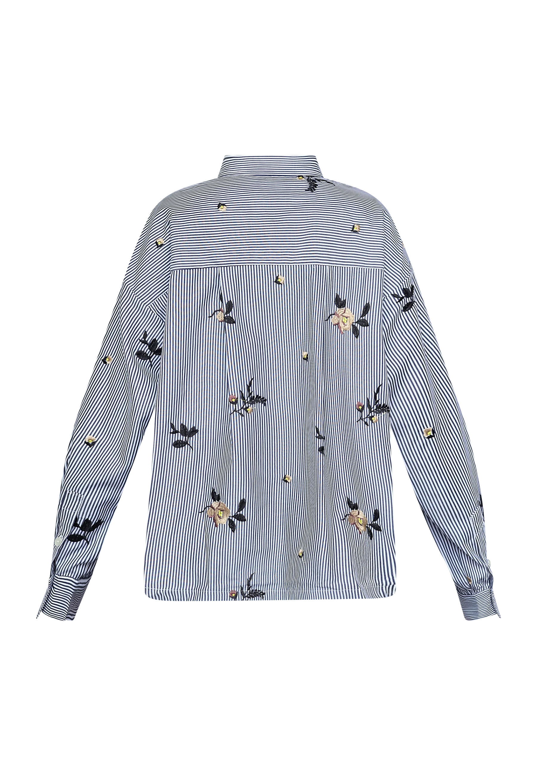Enola Shirt - Navy Stripes - Sisters Point - 5