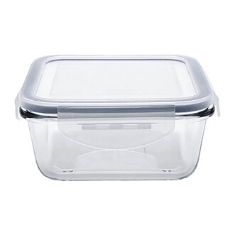 Matlåda glas kvad. 0,75 L