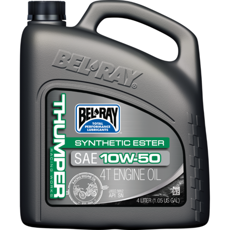 Bel-Ray Thumper® Racing Works Synthetic Ester 4T 10W-50 4L