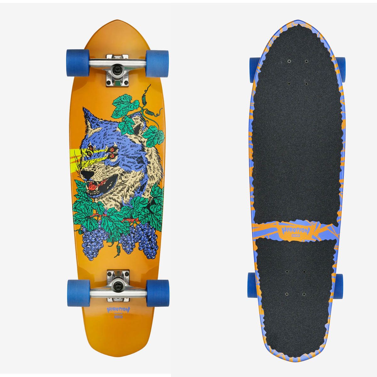 Globe Skateboard Big Blazer 32"  Lazer wolf