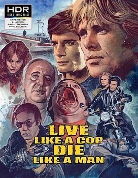 Live Like A Cop, Die Like A Man (Limited Edition) (ej svensk text) (4K Ultra HD + Blu-ray)