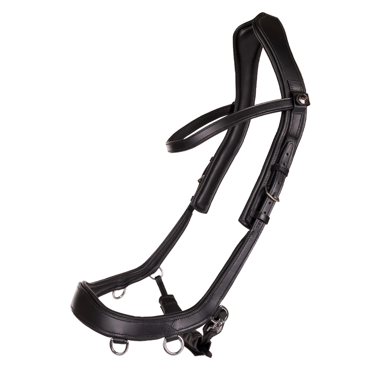 Bitless Bridle / Sidepull PresTEQ Faysport Anatomical, black - 13