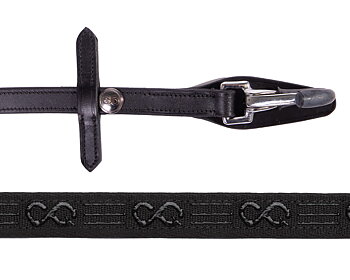 PresTeq Fayrein med karbinhakar (läder + antislip)