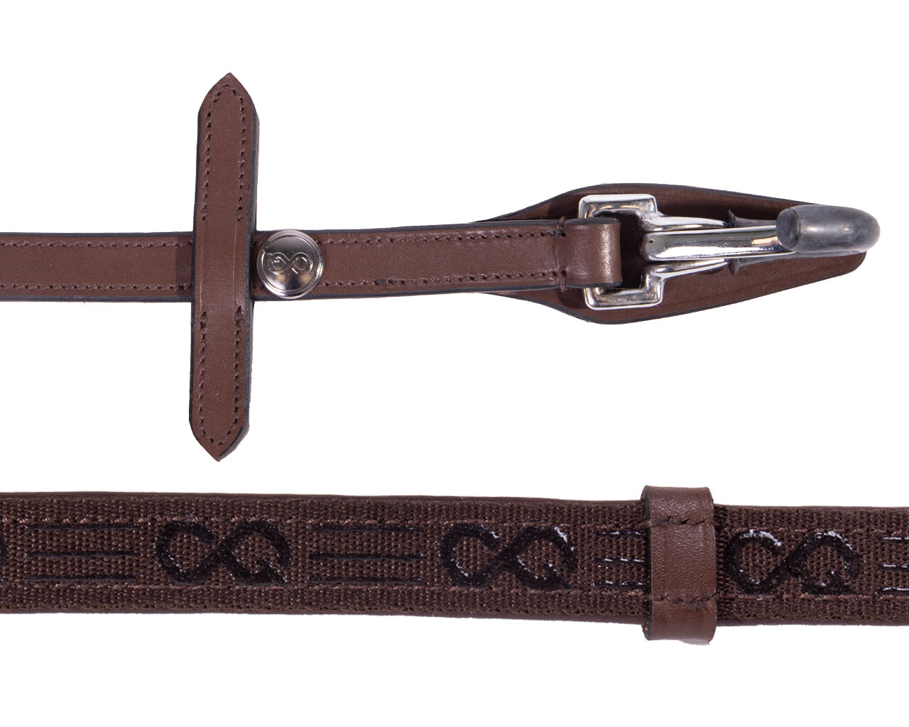 PresTeq Fayrein med karbinhakar (läder + antislip) - 6