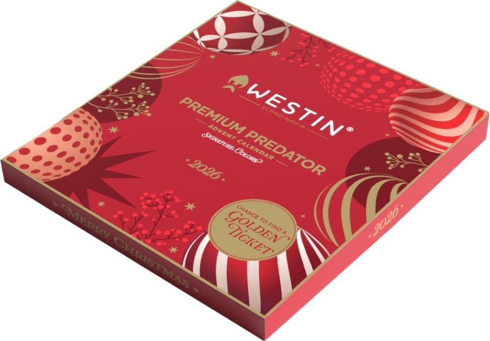 Westin 2026 Premium Predator Advent Calendar 53x49x5,2 cm