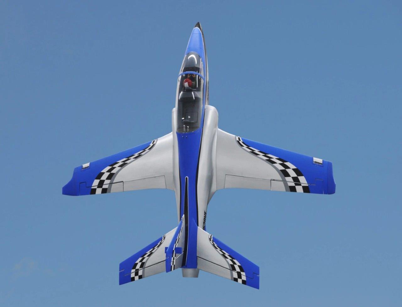 Black Horse Viper Jet MKII 1885mm EDF 120mm ARF Blå - Silver - 2
