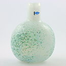  Oiva Toikka (1980s) White/Green Swelling Vase 17 cm