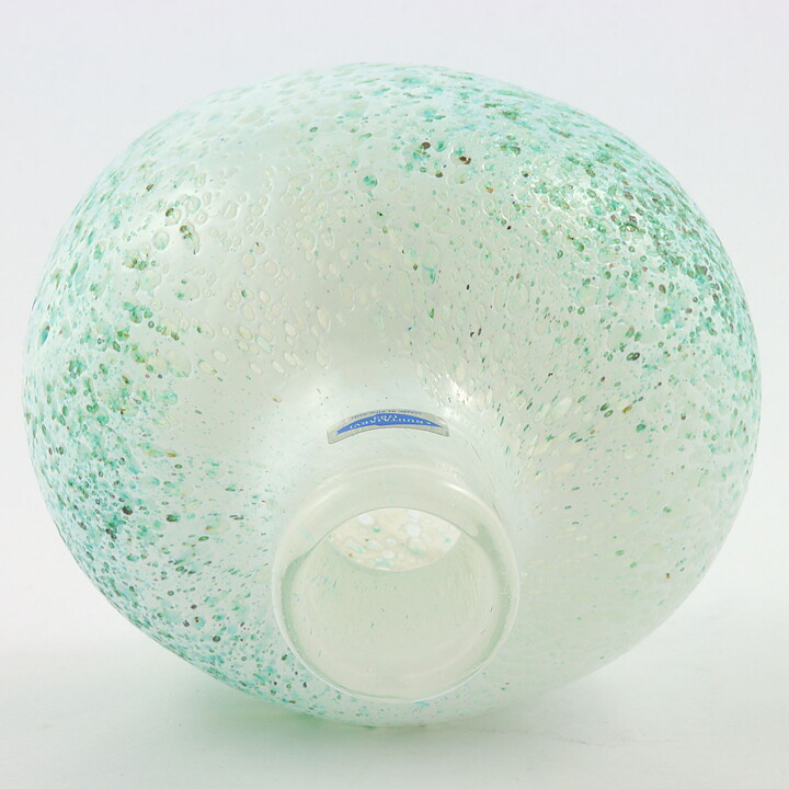 オイバ・トイッカ  ホワイトの花瓶 Vase　17cm 1980年代 