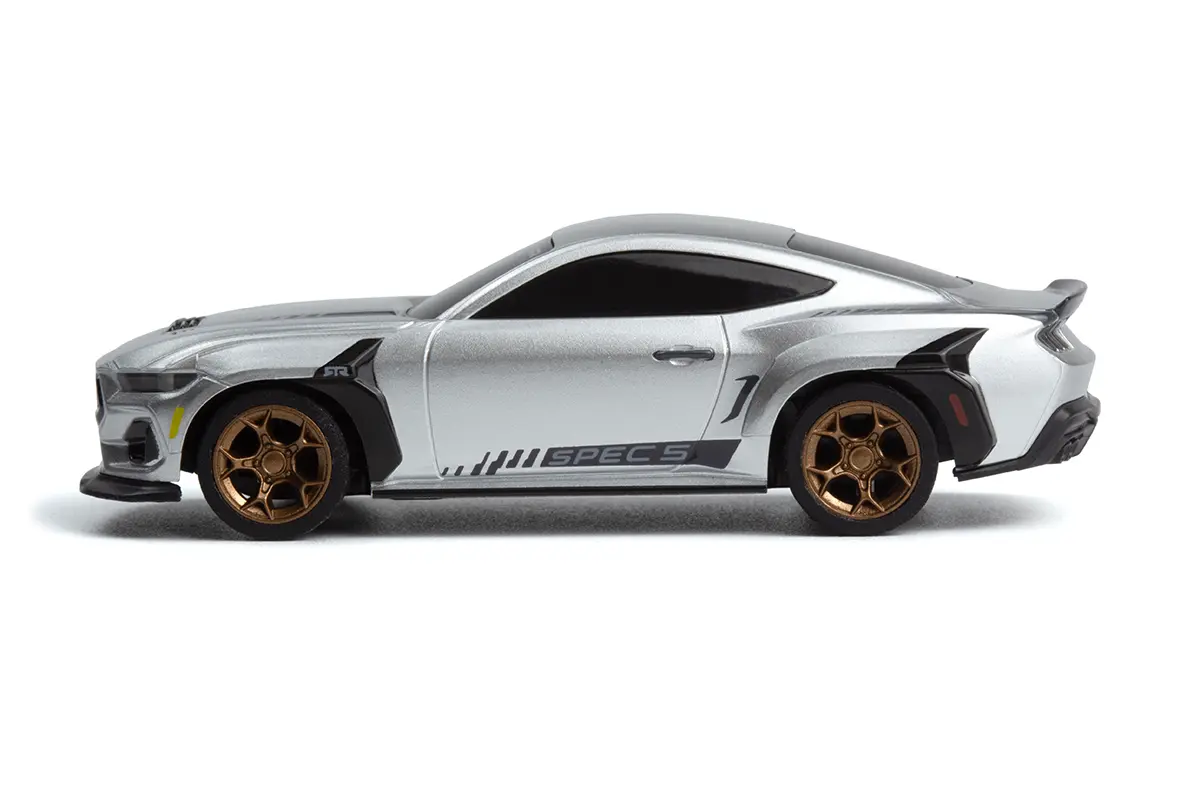 HPI Racing nano-TTR Ford Mustang RTR Spec5 - Iconic Silver - 4
